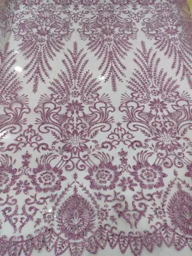 2022 The latest high-quality sequins sprinkled with glitter hot glue women's clothing fabric tulle fabric