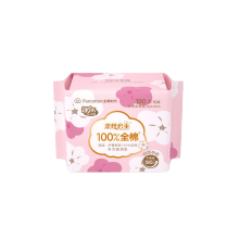 Sanitary Napkins Skin Friendly and Wing Protection, 190mm