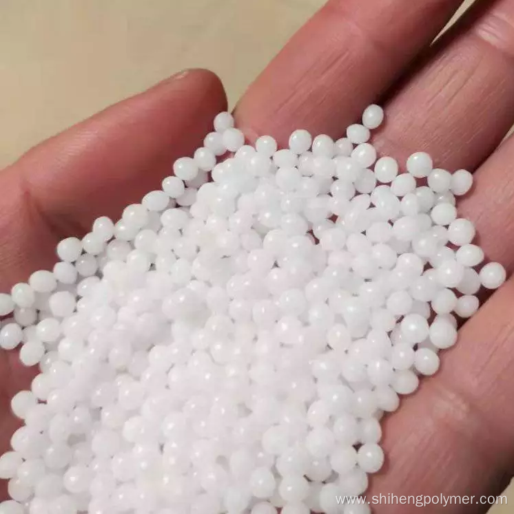 High strength POM particles