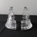 Adorno de cristal con forma de campana de venta caliente / candelero