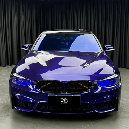 Royal Ingot Blue Car Wrap