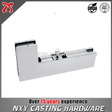 L shape Curve Glass door patch fitting