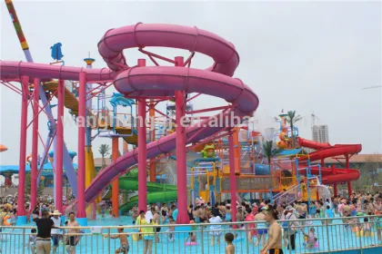 Origin design water park equipment aqua park aqua hose use fiberglass