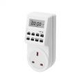 Digital Timer Socket mit britischer Stecker