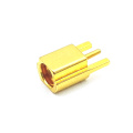 Straight MMCX Female PCB Mount RF Coaxial Connector