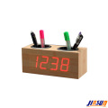 Penholder Cerdas Dengan Tabel Led Jam Alarm