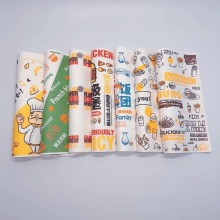 Papel de hamburguesas de grados de grasa de 40 g