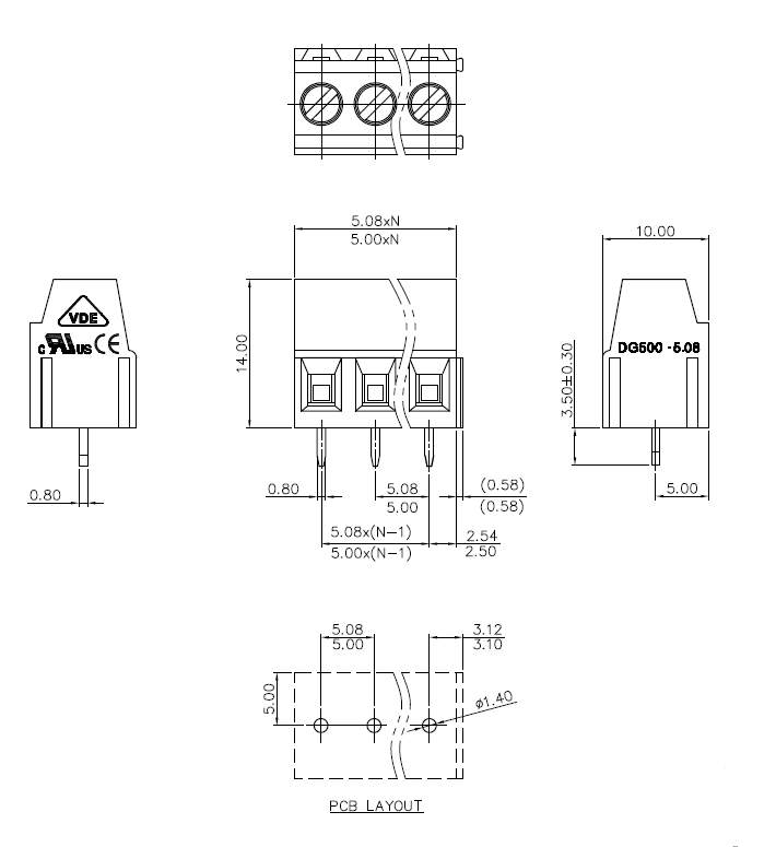 Wire To Pcb Connectors