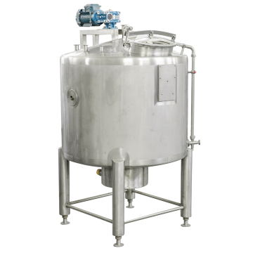 Factory Custom 600L Stainless Steel Milk Pasteurizer Tank