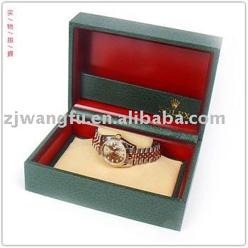high glossy lacquer green wood watch box