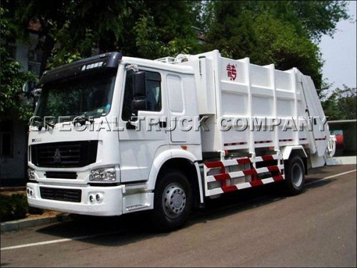 4x2 Sinotruk Garbage truck 10 cube