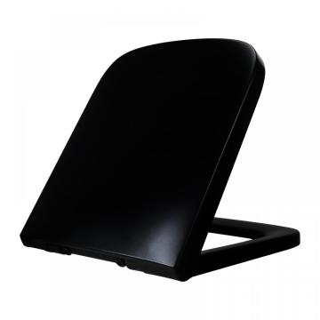 Black Duroplast Toigle Seat, квадратная форма