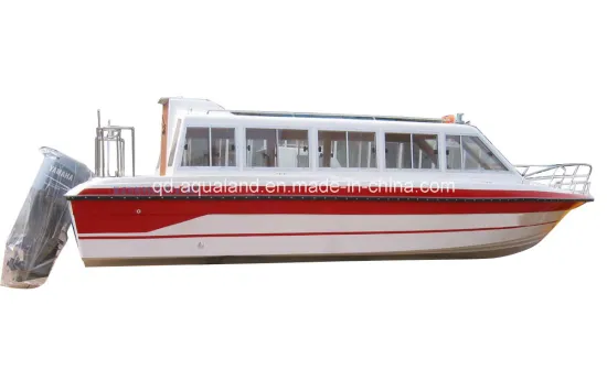 28feet Water Taxi Passenger Boat with Cabin (Aqualand 860)