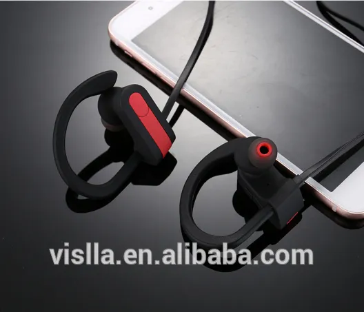 2017 New design OEM and wholesale sport small light weight ipx7 waterproof Stereo Bluetooth earphones wireless