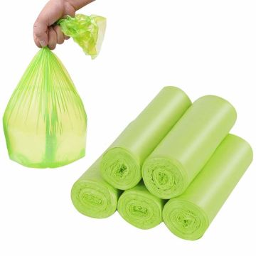 T-shirt Handle Trash Bags 100% Biodegradable Compostable