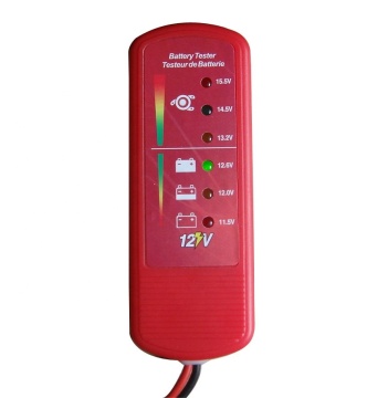 Digital 12V Car Battery and Alternator Tester with LED Display - BTT-00C