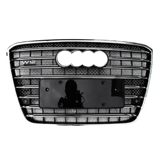 Black Front Grille Upgrade for Audi A8L 2011-2014 W12
