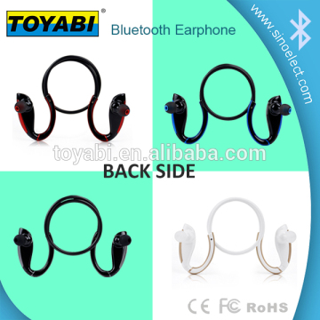 Stereo sport earbuds with high tone quality and metalic appearance support last going call redial