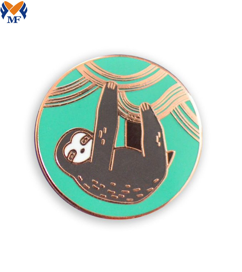 Gifts Metal Custom Animal Sloth Enamel Pin