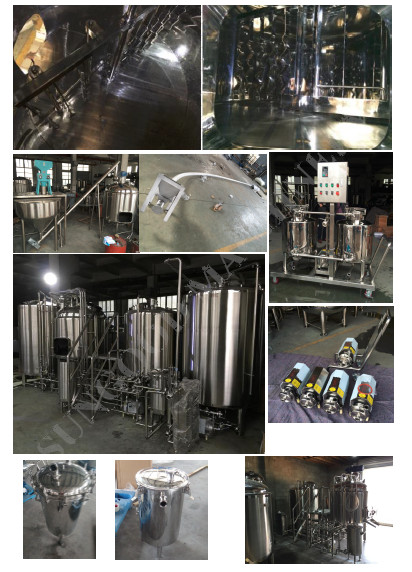 1BBL / 2BBL / 3BBL / 3,5BBL / 4BBL / 5BBL / 7BBL NANO BREWHOUSE / NANO BREWING ÉQUIPEMENT / NANO MASH TUN