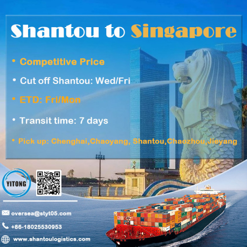 Versand / Seefracht von Guangdong nach Singapur