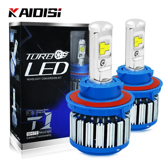 2023 Turbo T1 LED Canbus H7 H4 LED Headlight Bulbs for All Cars