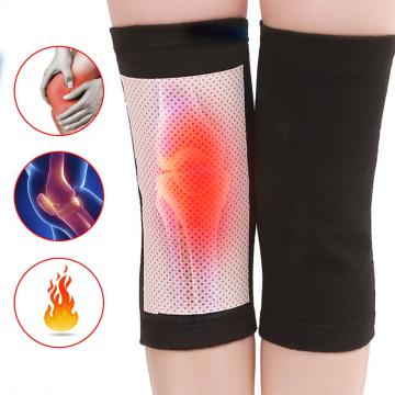 2pcs Sports Knee Pads for Sports Climbing Plus Velvet Warm Knitted Bamboo Comfortable to Wear Suitable for Volleyball Protector