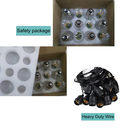 manufacture waterproof socket outdoor led string light S14 lamp e26 e27