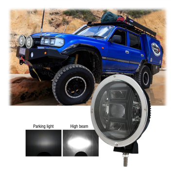 9 Inch Round ECE R112 LED Driving Light 70W High Beam with Parking Light for Offroad Cars