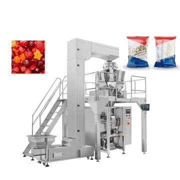10KG Vertical Sachet Form, Fill, and Seal Machine for Washing Powder, Milk, Salt Packaging