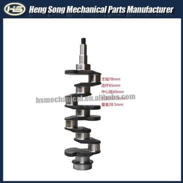 excavator engine parts 4D31 crankshaft in stock fast delivery