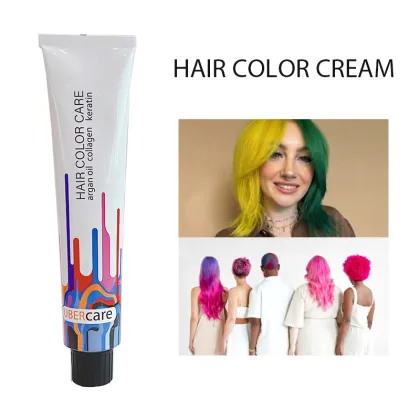 Blue Hair Dye Color Cream for Professional Salon