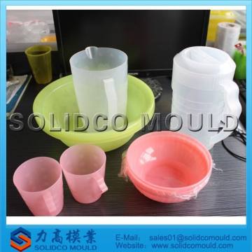 Diseño de moden fabricante de moldes de tazas de inyección de plástico personalizadas