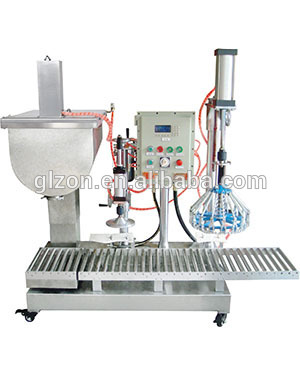 The paint coating automatic filling machine Automatic liquid filling machine