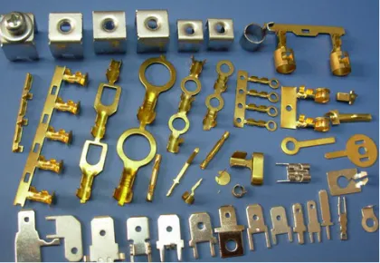 Brass stamping Hardware Wiring Terminal