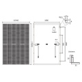 N-type bifacial 430W Topcon PV-modul EU-lager