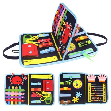 Fidget Blanket for Adults with Dementia
