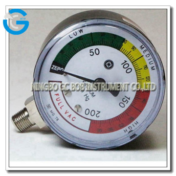 High Quality Hand Vacuum Pump With Pressure Gauge