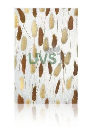 ecoresin panel with grass inside for wall partition decoration