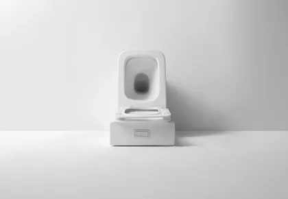 High-Tech Automatic Floor Mounted Smart Toilet