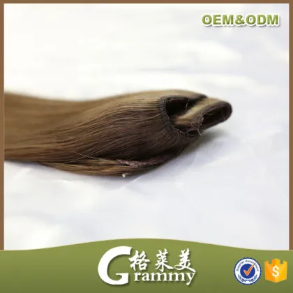 Wholesale super fish line hair human hair extensions