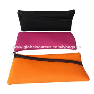 Somiss neoprene school stationery pouch/pure color