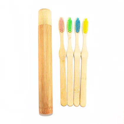 Wood Toothbrush Customization LOGO
