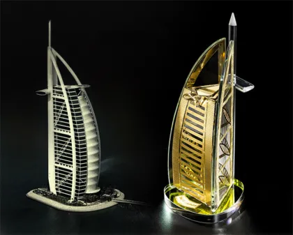 Customize 3D Miniature Architectural Models: Burj Al Arab Model Building