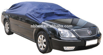 170T Top Car Cover Silver Color Half Cover BSCI Factory Price