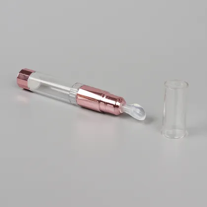 Automatic vibration Eye Cream Roll on Bottle Transparent Eye Cream Tube