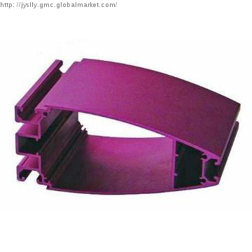 powder coated aluminium extrusion different colors for choice