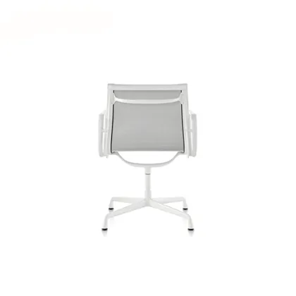 Mesh Aluminum Legs Group Office Conference Armchair