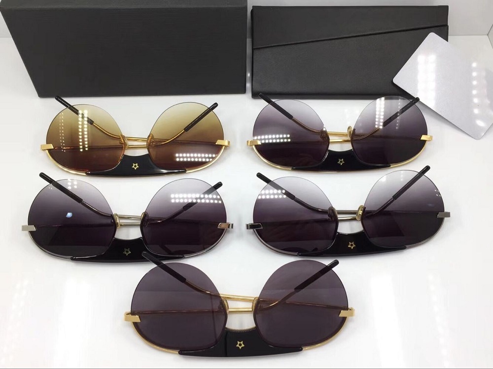 Half Frame Sunglasses Women