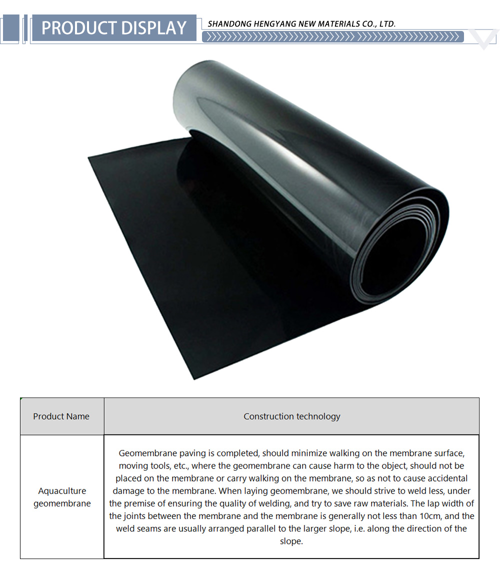 Aquaculture geomembrane 27-X